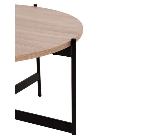 ΣΕΤ 2ΤΜΧ ΤΡΑΠΕΖΙΑ ΣΑΛΟΝΙΟΥ RONDA HM21089.02 MDF ΣΟΝΑΜΑ Φ80εκ & Φ50εκ - ΤΡΑΠΕΖΑΚΙΑ ΣΑΛΟΝΙΟΥ στο Milonadakis.gr