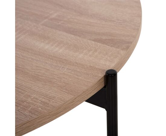 ΣΕΤ 2ΤΜΧ ΤΡΑΠΕΖΙΑ ΣΑΛΟΝΙΟΥ RONDA HM21089.02 MDF ΣΟΝΑΜΑ Φ80εκ & Φ50εκ - ΤΡΑΠΕΖΑΚΙΑ ΣΑΛΟΝΙΟΥ στο Milonadakis.gr
