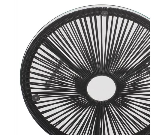 ΣΕΤ ΕΞΩΤΕΡΙΚΟΥ ΧΩΡΟΥ 3ΤΜΧ ACAPULCO HM21101 TWISTED WICKER-ΜΕΤΑΛΛΟ ΣΕ ΜΑΥΡΟ - ΣΕΤ ΣΑΛΟΝΙΑ στο Milonadakis.gr