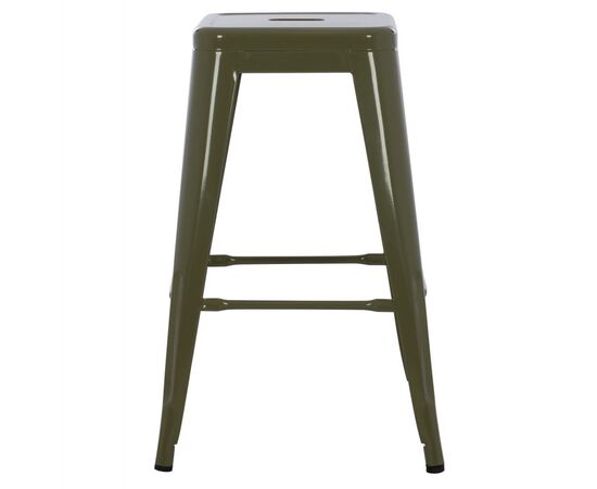 ΣΚΑΜΠΟ ΜΕΣΑΙΟΥ ΥΨΟΥΣ ΜΕΤΑΛΛΙΚΟ MELITA-PRO HM8573.43 DARK OLIVE GREEN 43x43x67Υεκ. - ΣΚΑΜΠΟ ΜΠΑΡ στο Milonadakis.gr