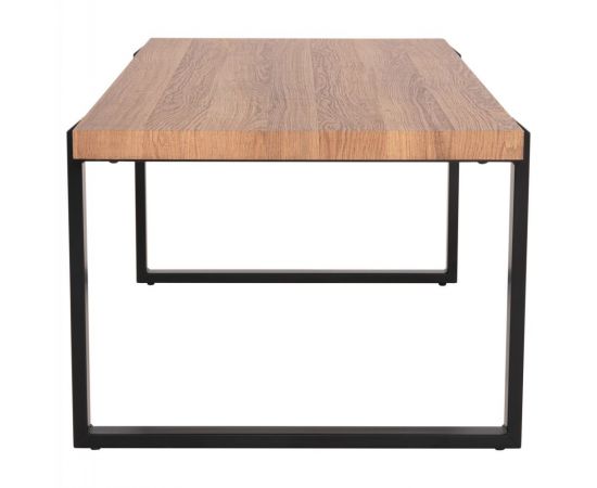 ΤΡΑΠΕΖΙ ΣΑΛΟΝΙΟΥ SHABEN HM9585.04 MDF ΚΑΡΥΔΙ ΞΥΛΟ-ΜΑΥΡΗ ΜΕΤΑΛΛΙΚΗ ΒΑΣΗ 120x56X45Yεκ. - ΤΡΑΠΕΖΙΑ ΚΟΥΖΙΝΑΣ στο Milonadakis.gr