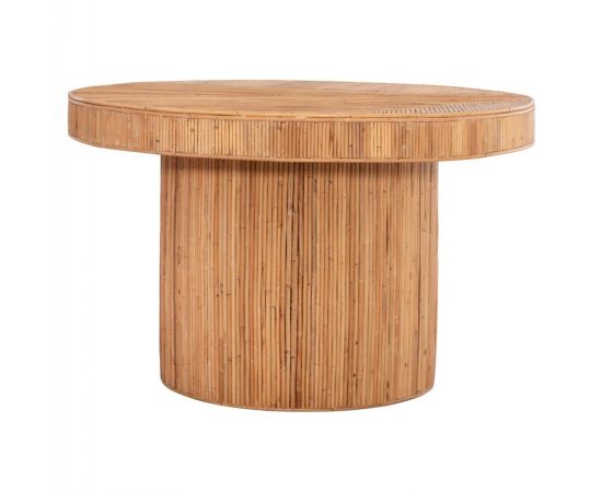 ΤΡΑΠΕΖΙ ΤΡΑΠΕΖΑΡΙΑΣ GATSBY HM9884 ΦΥΣΙΚΟ RATTAN ΣΕ ΦΥΣΙΚΟ ΧΡΩΜΑ Φ120x76Υεκ. - ΤΡΑΠΕΖΙΑ ΚΟΥΖΙΝΑΣ στο Milonadakis.gr