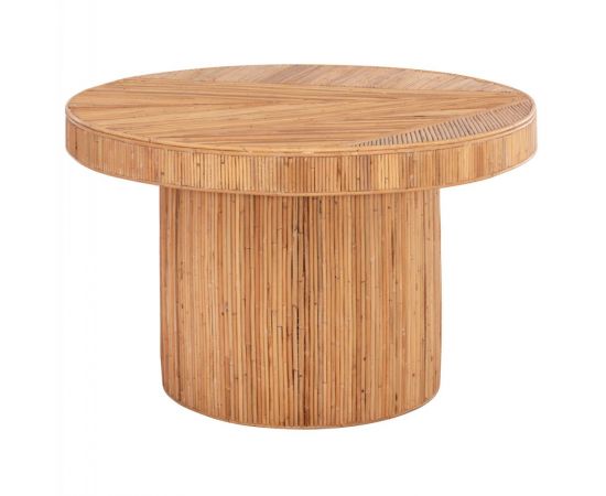 ΤΡΑΠΕΖΙ ΤΡΑΠΕΖΑΡΙΑΣ GATSBY HM9884 ΦΥΣΙΚΟ RATTAN ΣΕ ΦΥΣΙΚΟ ΧΡΩΜΑ Φ120x76Υεκ. - ΤΡΑΠΕΖΙΑ ΚΟΥΖΙΝΑΣ στο Milonadakis.gr