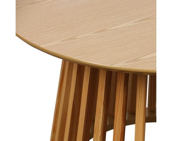 Τραπέζι σαλονιού Domonic pakoworld mdf/pw σε φυσική απόχρωση Φ80x45εκ - ΤΡΑΠΕΖΑΚΙΑ ΣΑΛΟΝΙΟΥ στο Milonadakis.gr