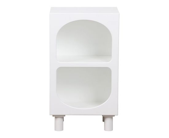 Κομοδίνο Emersi pakoworld MDF σε λευκή απόχρωση 40x32x70εκ - ΚΟΜΟΔΙΝΑ στο Milonadakis.gr