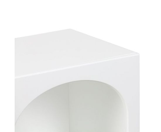 Κομοδίνο Emersi pakoworld MDF σε λευκή απόχρωση 40x32x70εκ - ΚΟΜΟΔΙΝΑ στο Milonadakis.gr