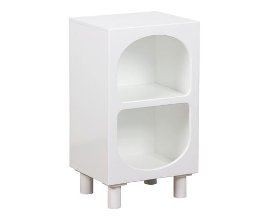 Κομοδίνο Emersi pakoworld MDF σε λευκή απόχρωση 40x32x70εκ - ΚΟΜΟΔΙΝΑ στο Milonadakis.gr