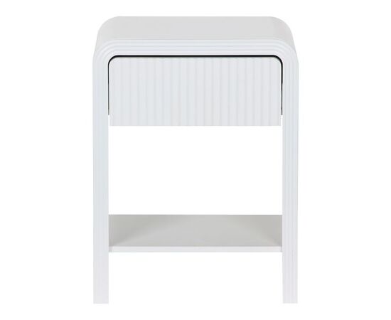 Κομοδίνο Zeplen pakoworld MDF σε λευκή απόχρωση 40x30x53εκ - ΚΟΜΟΔΙΝΑ στο Milonadakis.gr