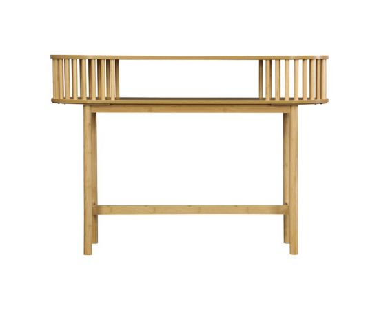 Κονσόλα Nodial pakoworld MDF/Bamboo σε φυσική απόχρωση 120x39x85εκ - ΣΥΡΤΑΡΙΕΡΕΣ - ΤΟΥΑΛΕΤΕΣ στο Milonadakis.gr