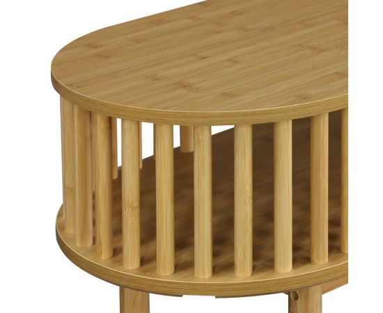 Κονσόλα Nodial pakoworld MDF/Bamboo σε φυσική απόχρωση 120x39x85εκ - ΣΥΡΤΑΡΙΕΡΕΣ - ΤΟΥΑΛΕΤΕΣ στο Milonadakis.gr