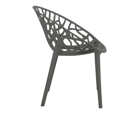 Πολυθρόνα Daren pakoworld pp σε ανθρακί απόχρωση 59x60x79,5εκ - ΚΑΡΕΚΛΕΣ - ΠΟΛΥΘΡΟΝΕΣ στο Milonadakis.gr