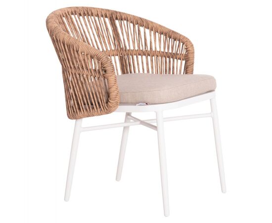 ΠΟΛΥΘΡΟΝΑ ΑΛΟΥΜΙΝΙΟΥ ORIN HM6265.02 ΛΕΥΚΗ-P.E.RATTAN ΦΥΣΙΚΟ-ΜΠΕΖ ΜΑΞΙΛΑΡΙΑ 58x61x75Υ - ΚΑΡΕΚΛΕΣ - ΠΟΛΥΘΡΟΝΕΣ στο Milonadakis.gr