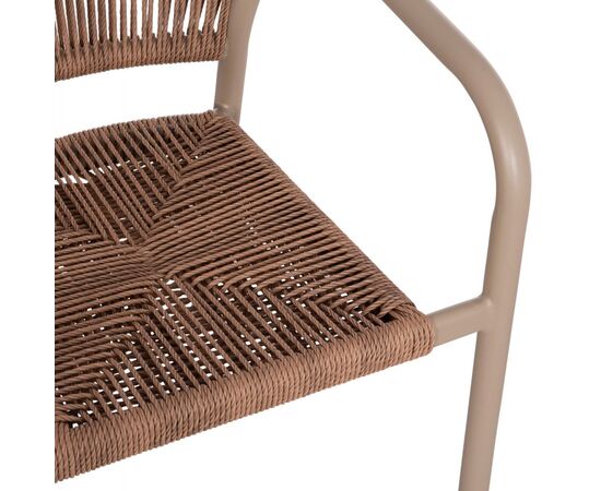 ΠΟΛΥΘΡΟΝΑ ΑΛΟΥΜΙΝΙΟΥ LUCCI HM6266.02 MOKA ΣΚΕΛΕΤΟΣ-P.E.RATTAN ΦΥΣΙΚΟ 58x56x79Υεκ - ΚΑΡΕΚΛΕΣ - ΠΟΛΥΘΡΟΝΕΣ στο Milonadakis.gr