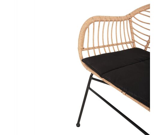 ΣΕΤ ΣΑΛΟΝΙ ΕΞΩΤΕΡΙΚΟΥ ΧΩΡΟΥ 4ΤΜΧ ALLEGRA HM21052 WICKER-ΜΕΤΑΛΛΟ - ΣΕΤ ΣΑΛΟΝΙΑ στο Milonadakis.gr