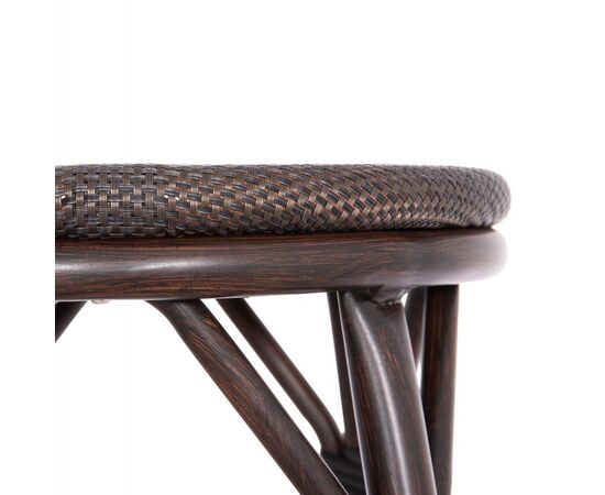 ΣΚΑΜΠΟ ΑΛΟΥΜΙΝΙΟΥ ΜΕΣ.ΥΨΟΥΣ CHINO HM6286.01 BAMBOO LOOK & TEXTILENE ΚΑΦΕ 43x43x65Υεκ - ΣΚΑΜΠΩ στο Milonadakis.gr