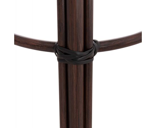 ΣΚΑΜΠΟ ΑΛΟΥΜΙΝΙΟΥ ΜΕΣ.ΥΨΟΥΣ CHINO HM6286.01 BAMBOO LOOK & TEXTILENE ΚΑΦΕ 43x43x65Υεκ - ΣΚΑΜΠΩ στο Milonadakis.gr