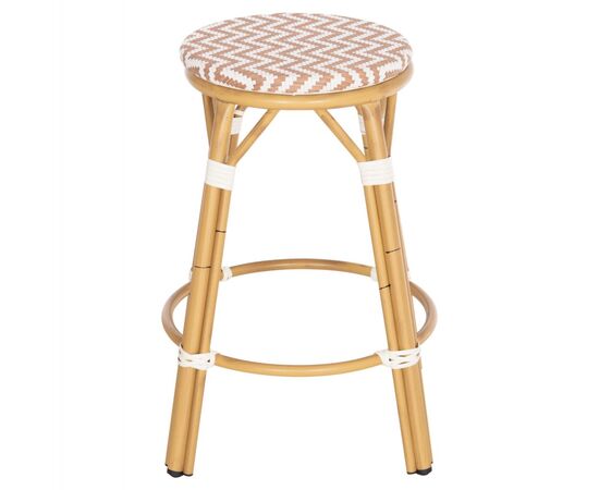 ΣΚΑΜΠΟ ΑΛΟΥΜΙΝΙΟΥ ΜΕΣ.ΥΨΟΥΣ CHINO HM6286.04 BAMBOO LOOK ΦΥΣΙΚΟ & TEXTILENE 43x43x65Υεκ - ΣΚΑΜΠΩ στο Milonadakis.gr