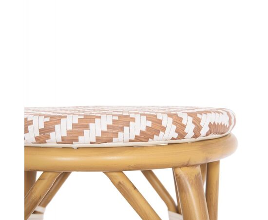 ΣΚΑΜΠΟ ΑΛΟΥΜΙΝΙΟΥ ΜΕΣ.ΥΨΟΥΣ CHINO HM6286.04 BAMBOO LOOK ΦΥΣΙΚΟ & TEXTILENE 43x43x65Υεκ - ΣΚΑΜΠΩ στο Milonadakis.gr