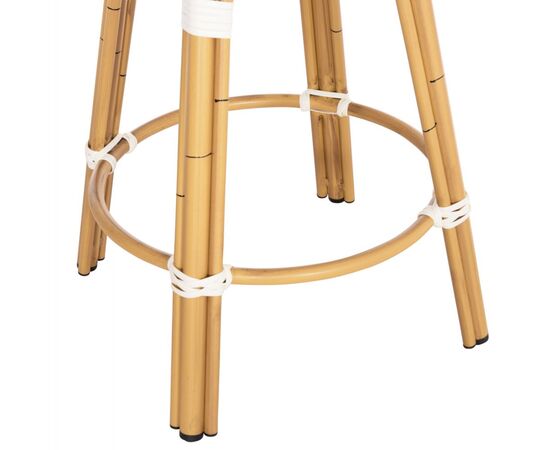 ΣΚΑΜΠΟ ΑΛΟΥΜΙΝΙΟΥ ΜΕΣ.ΥΨΟΥΣ CHINO HM6286.04 BAMBOO LOOK ΦΥΣΙΚΟ & TEXTILENE 43x43x65Υεκ - ΣΚΑΜΠΩ στο Milonadakis.gr
