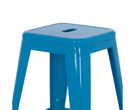 ΣΚΑΜΠΟ ΜΕΣΑΙΟΥ ΥΨΟΥΣ ΜΕΤΑΛΛΙΚΟ MELITA-PRO HM8573.48 ΜΠΛΕ 43x43x67Υεκ. - ΣΚΑΜΠΟ ΜΠΑΡ στο Milonadakis.gr