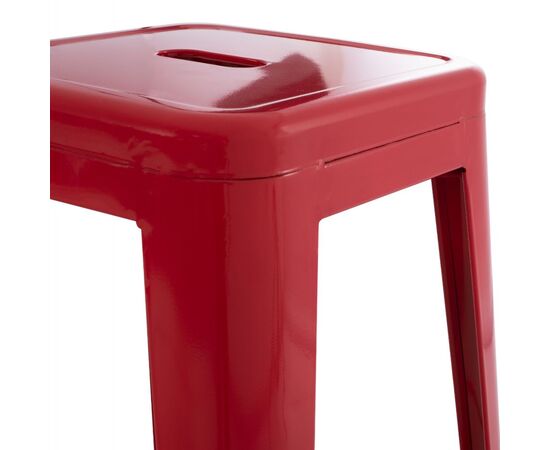 ΣΚΑΜΠΟ ΜΠΑΡ ΜΕΤΑΛΛΙΚΟ MELITA-PRO HM8642.44 ΣΕ ΚΟΚΚΙΝΟ 43x43x78Υεκ. - ΣΚΑΜΠΟ ΜΠΑΡ στο Milonadakis.gr