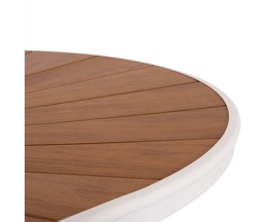 ΤΡΑΠΕΖΙ ΕΞΩΤ.ΧΩΡΟΥ TELAMO HM6288.02 ΑΛΟΥΜΙΝΙΟ ΛΕΥΚΟ & POLYWOOD 160X90Χ73.5Υεκ. - ΤΡΑΠΕΖΙΑ ΕΞ. ΧΩΡΟΥ στο Milonadakis.gr