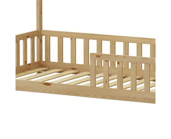 Παιδικό κρεβάτι Callan τ.Montessori με κιγκλίδωμα pakoworld ξύλο πεύκου σε φυσική απόχρωση 90x190εκ - ΠΑΙΔΙΚΟ ΔΩΜΑΤΙΟ στο Milonadakis.gr