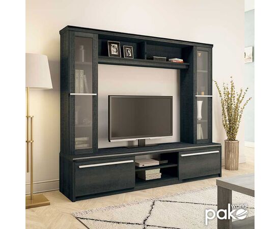 Σύνθετο σαλονιού Chico TV pakoworld χρώμα embony oak 180.5x40x158εκ - ΣΥΝΘΕΣΕΙΣ ΣΑΛΟΝΙΟΥ στο Milonadakis.gr