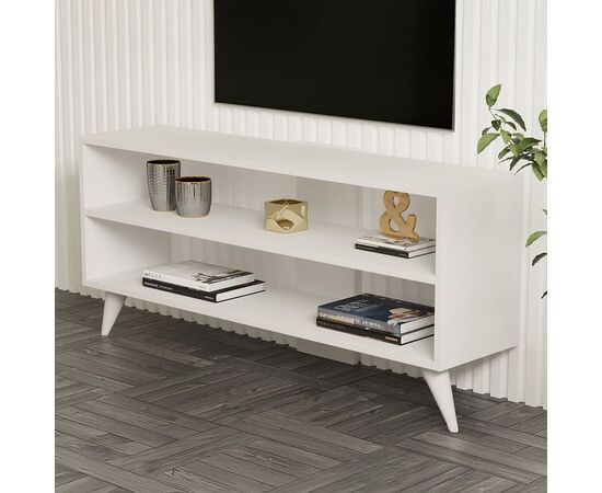 Σύνθετο σαλονιού Prestige pakoworld σε λευκή απόχρωση 120x29,6x50εκ - ΣΥΝΘΕΣΕΙΣ ΣΑΛΟΝΙΟΥ στο Milonadakis.gr