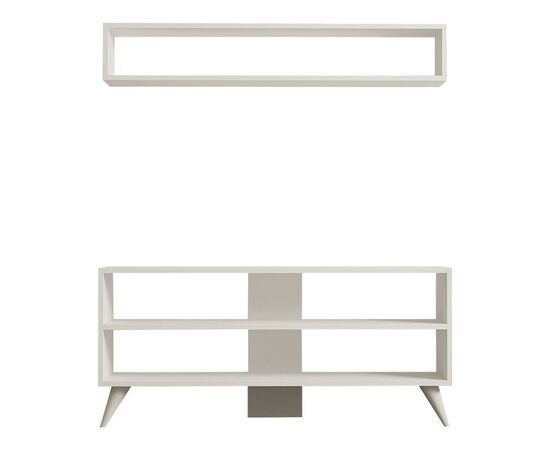 Σύνθετο σαλονιού Prestige pakoworld σε λευκή απόχρωση 120x29,6x50εκ - ΣΥΝΘΕΣΕΙΣ ΣΑΛΟΝΙΟΥ στο Milonadakis.gr