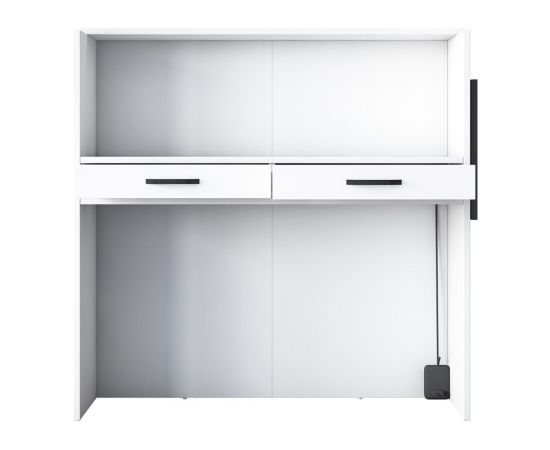 Γραφείο reception Triana pakoworld μελαμίνης λευκό-ανθρακί 110x40x110εκ - ΓΡΑΦΕΙΑ στο Milonadakis.gr