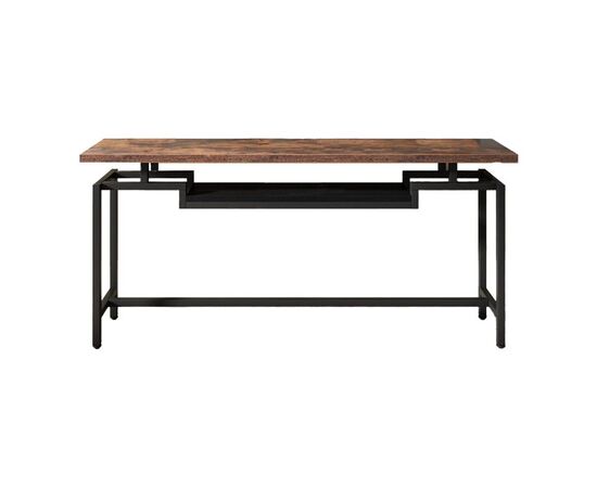 Κονσόλα Onole pakoworld σε καρυδί - μαύρο μέταλλο 180x35x82εκ - ΣΥΡΤΑΡΙΕΡΕΣ - ΤΟΥΑΛΕΤΕΣ στο Milonadakis.gr