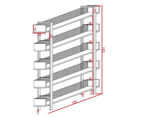 Βιβλιοθήκη Musha pakoworld μέταλλο μαύρο με oak απόχρωση 120x22x185εκ - ΒΙΒΛΙΟΘΗΚΕΣ στο Milonadakis.gr