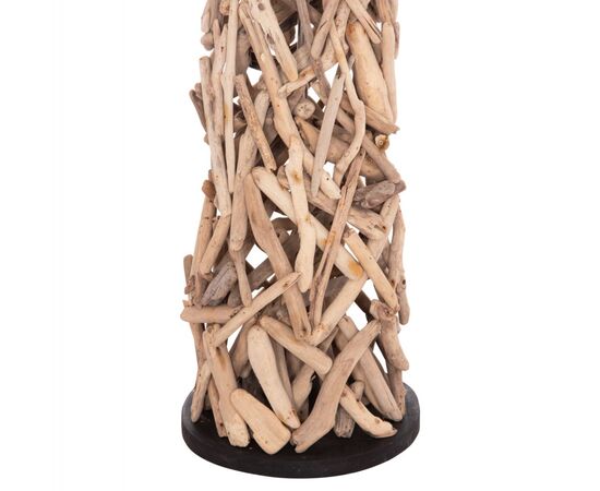 ΔΙΑΚΟΣΜΗΤΙΚΟ ΦΩΤΙΣΤΙΚΟ ΔΑΠΕΔΟΥ ALTAR HM4429 DRIFTWOOD--ΛΕΥΚΟ PVC Φ45x153Υεκ. - ΦΩΤΙΣΤΙΚΑ ΔΑΠΕΔΟΥ στο Milonadakis.gr