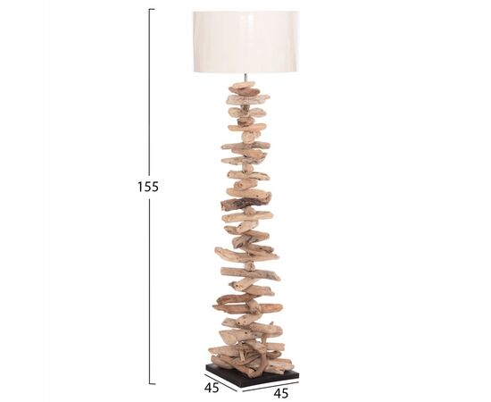 ΔΙΑΚΟΣΜΗΤΙΚΟ ΦΩΤΙΣΤΙΚΟ ΔΑΠΕΔΟΥ ALTAR HM4430 DRIFTWOOD--ΛΕΥΚΟ PVC Φ45x155Υεκ. - ΦΩΤΙΣΤΙΚΑ ΔΑΠΕΔΟΥ στο Milonadakis.gr