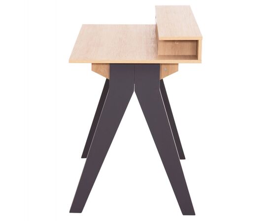 ΓΡΑΦΕΙΟ REXIN HM18290 ΜΕΛΑΜΙΝΗ ΣΕ SONAMA-ΓΚΡΙ 120x19-59x75-85,5ΥΥεκ. - ΓΡΑΦΕΙΑ στο Milonadakis.gr