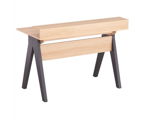 ΓΡΑΦΕΙΟ REXIN HM18290 ΜΕΛΑΜΙΝΗ ΣΕ SONAMA-ΓΚΡΙ 120x19-59x75-85,5ΥΥεκ. - ΓΡΑΦΕΙΑ στο Milonadakis.gr