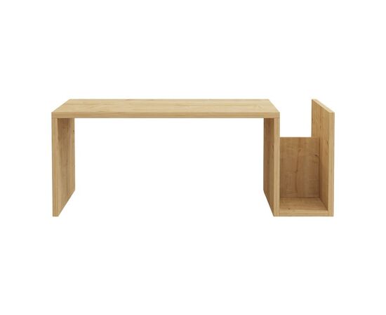 Τραπέζι σαλονιού Poko pakoworld σε oak απόχρωση 86.8x50x32,4εκ - ΤΡΑΠΕΖΑΚΙΑ ΣΑΛΟΝΙΟΥ στο Milonadakis.gr