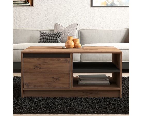 Τραπέζι σαλονιού Narli pakoworld σε sonoma απόχρωση 90x60x45εκ - ΤΡΑΠΕΖΑΚΙΑ ΣΑΛΟΝΙΟΥ στο Milonadakis.gr