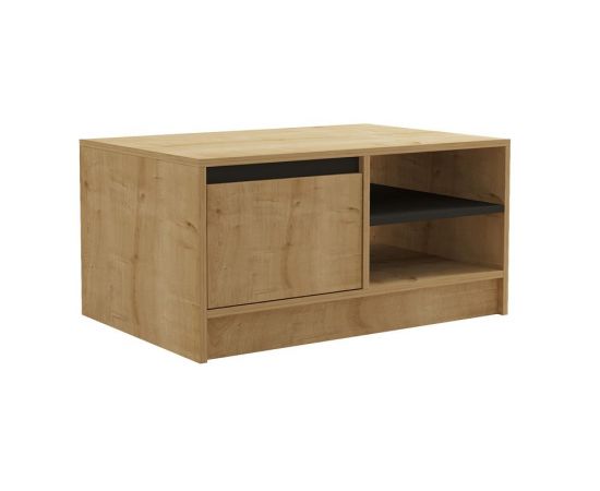 Τραπέζι σαλονιού Narli pakoworld σε oak απόχρωση 90x60x45εκ - ΤΡΑΠΕΖΑΚΙΑ ΣΑΛΟΝΙΟΥ στο Milonadakis.gr