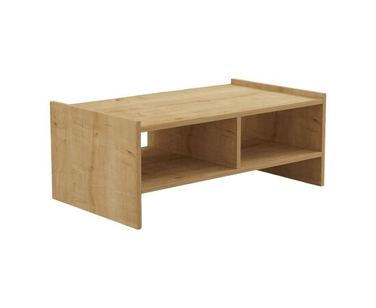 Τραπέζι σαλονιού Tiena pakoworld σε oak απόχρωση 90x50x35εκ - ΤΡΑΠΕΖΑΚΙΑ ΣΑΛΟΝΙΟΥ στο Milonadakis.gr