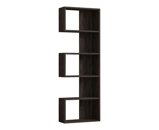 Βιβλιοθήκη Cascade pakoworld σε σκούρο καρυδί απόχρωση 51.8x22x150εκ - ΒΙΒΛΙΟΘΗΚΕΣ στο Milonadakis.gr