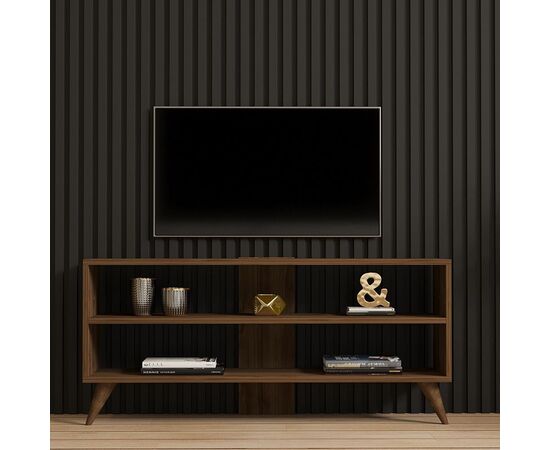 Έπιπλο τηλεόρασης Prestige pakoworld σε καρυδί απόχρωση 120x29,6x50εκ - ΕΠΙΠΛΑ ΤΗΛΕΟΡΑΣΗΣ στο Milonadakis.gr
