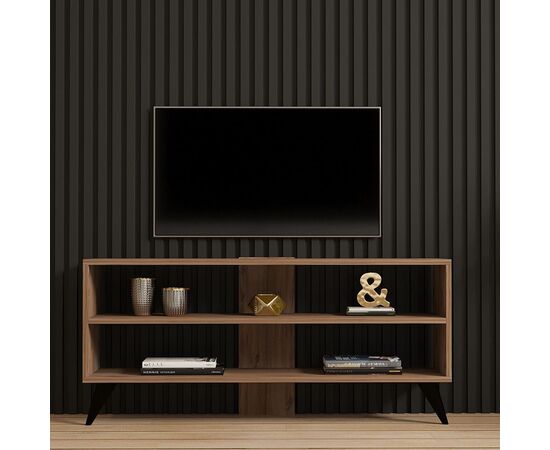 Έπιπλο τηλεόρασης Prestige pakoworld σε sonoma απόχρωση 120x29,6x50εκ - ΕΠΙΠΛΑ ΤΗΛΕΟΡΑΣΗΣ στο Milonadakis.gr