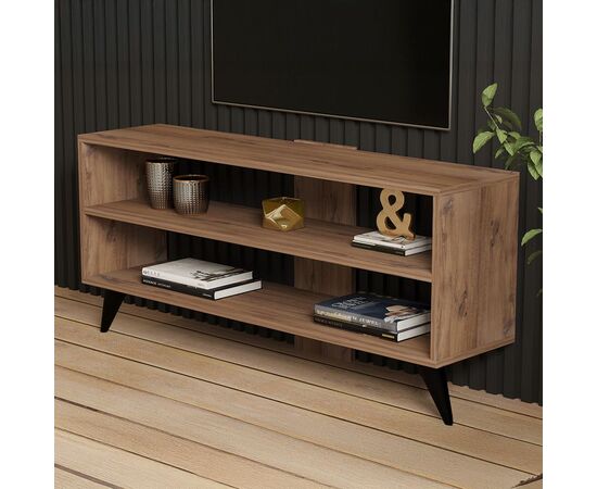 Έπιπλο τηλεόρασης Prestige pakoworld σε sonoma απόχρωση 120x29,6x50εκ - ΕΠΙΠΛΑ ΤΗΛΕΟΡΑΣΗΣ στο Milonadakis.gr