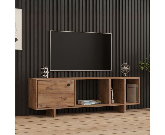 Έπιπλο τηλεόρασης Mueble pakoworld σε sonoma απόχρωση 140x29x45εκ - ΕΠΙΠΛΑ ΤΗΛΕΟΡΑΣΗΣ στο Milonadakis.gr