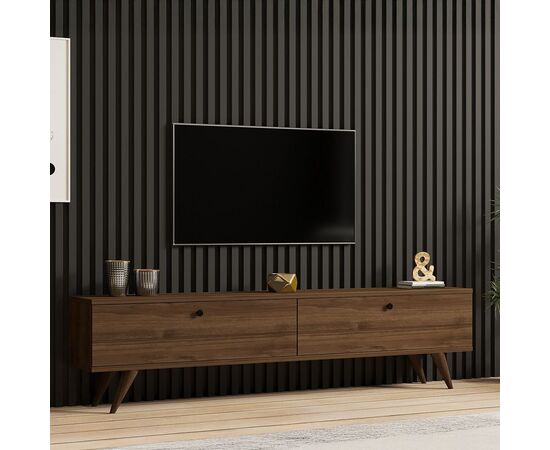 Έπιπλο τηλεόρασης Jate pakoworld σε καρυδί απόχρωση 160x25x40εκ - ΕΠΙΠΛΑ ΤΗΛΕΟΡΑΣΗΣ στο Milonadakis.gr