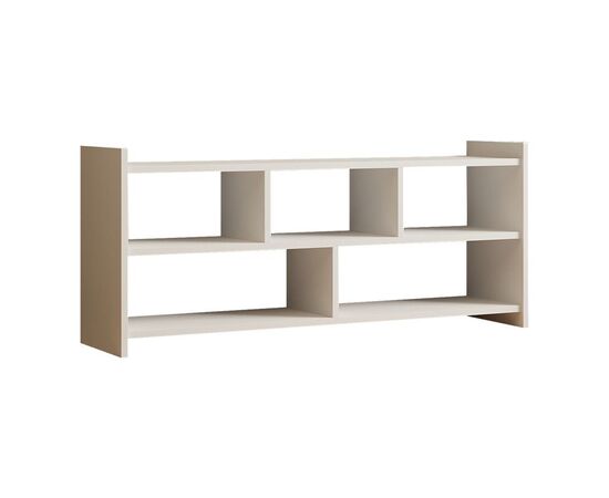 Έπιπλο τηλεόρασης Kapri pakoworld σε λευκή απόχρωση 120x28x55εκ - ΕΠΙΠΛΑ ΤΗΛΕΟΡΑΣΗΣ στο Milonadakis.gr