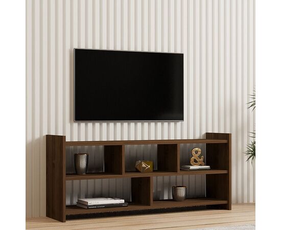 Έπιπλο τηλεόρασης Kapri pakoworld σε καρυδί απόχρωση 120x28x55εκ - ΕΠΙΠΛΑ ΤΗΛΕΟΡΑΣΗΣ στο Milonadakis.gr