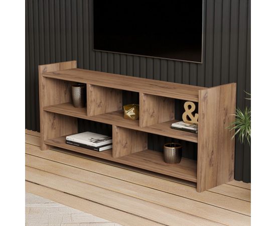 Έπιπλο τηλεόρασης Kapri pakoworld σε sonoma απόχρωση 120x28x55εκ - ΕΠΙΠΛΑ ΤΗΛΕΟΡΑΣΗΣ στο Milonadakis.gr